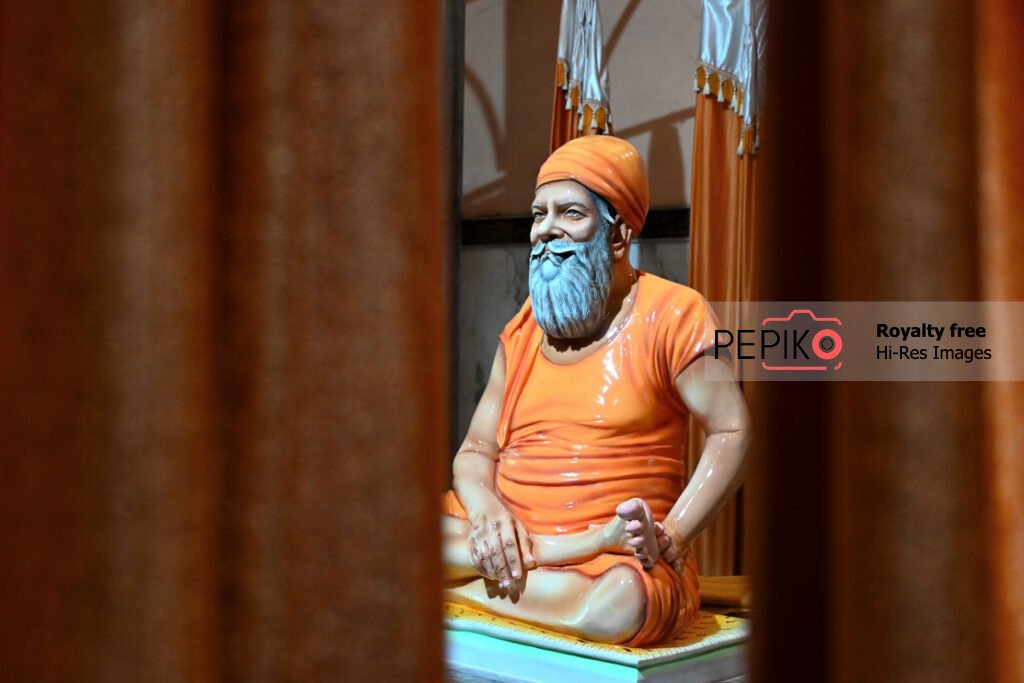 Statue of a Sant ( Swami ji ) from Punjab India