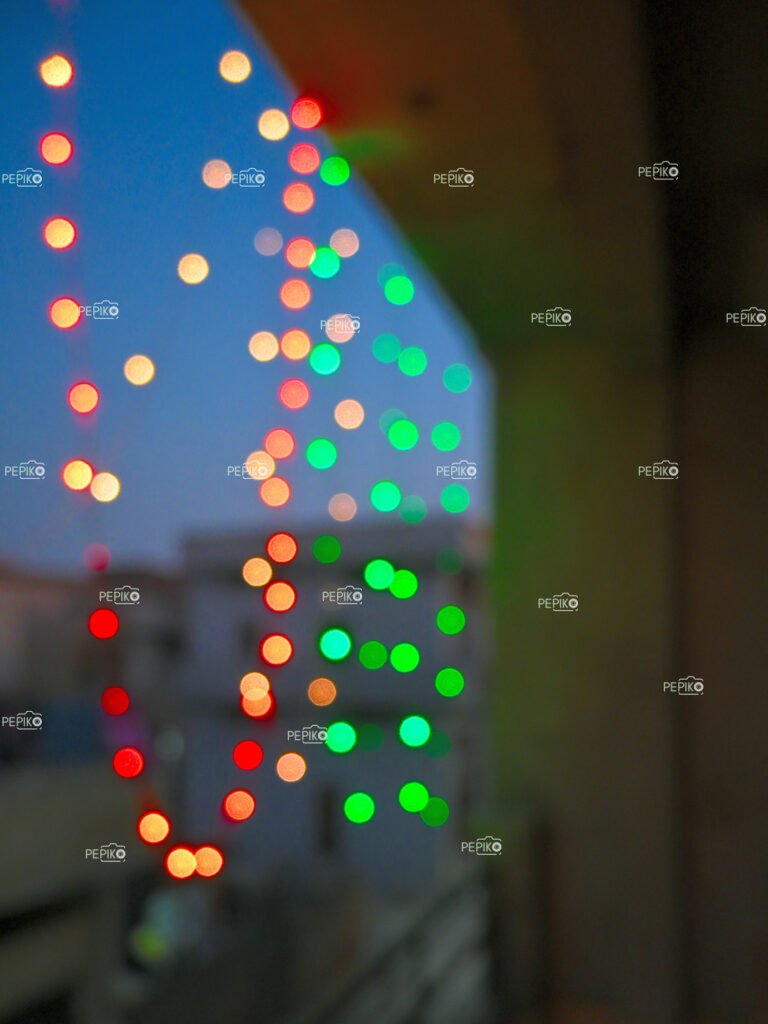 Beautiful light decorations for festivals